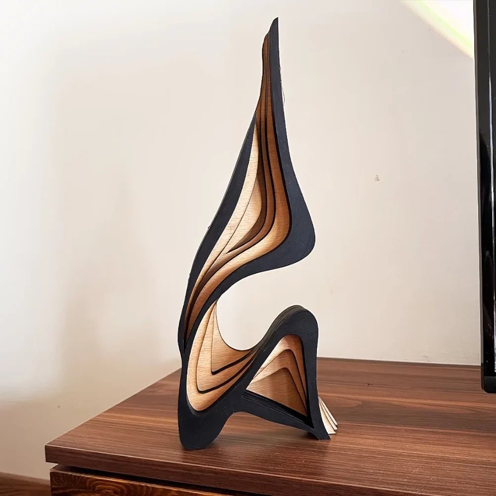 Ström – Träskulptur